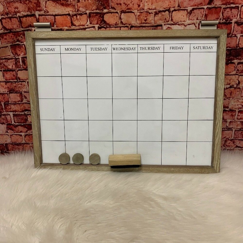 Pottery Barn Daily Wall System Whiteboard Calendar
